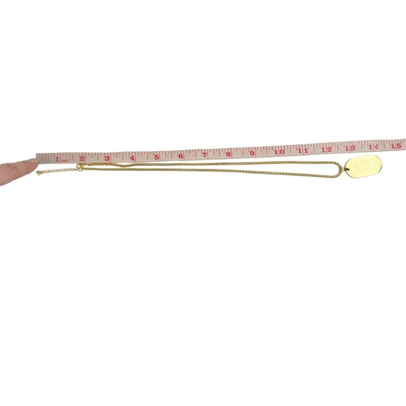 New FaithHeart Capricorn Zodiac Dog Tag Rolo Chain Necklace - Picture 6 of 9